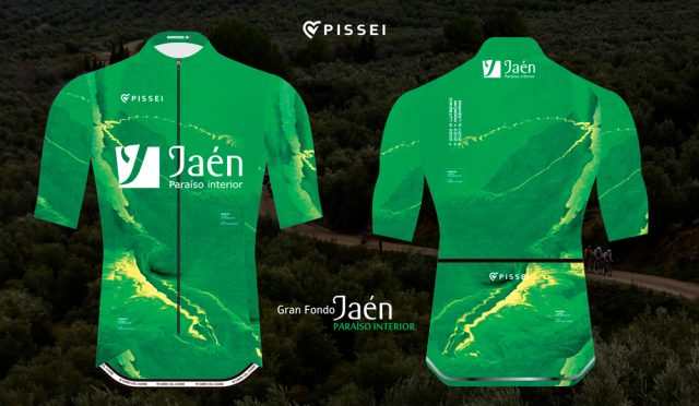 Maillot Pissei de la Gran Fondo Jaén Paraíso Interior 2025