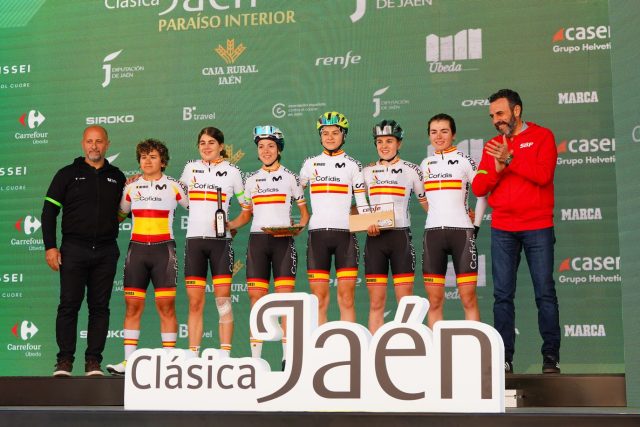 España fue el mejor equipo de la Copa de las Naciones UCI Jaén Paraíso Interior.Foto de Juan Moya